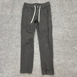 Vuori Pants Mens Small Ripstop Organic Cotton Drawstring Zip Pocket